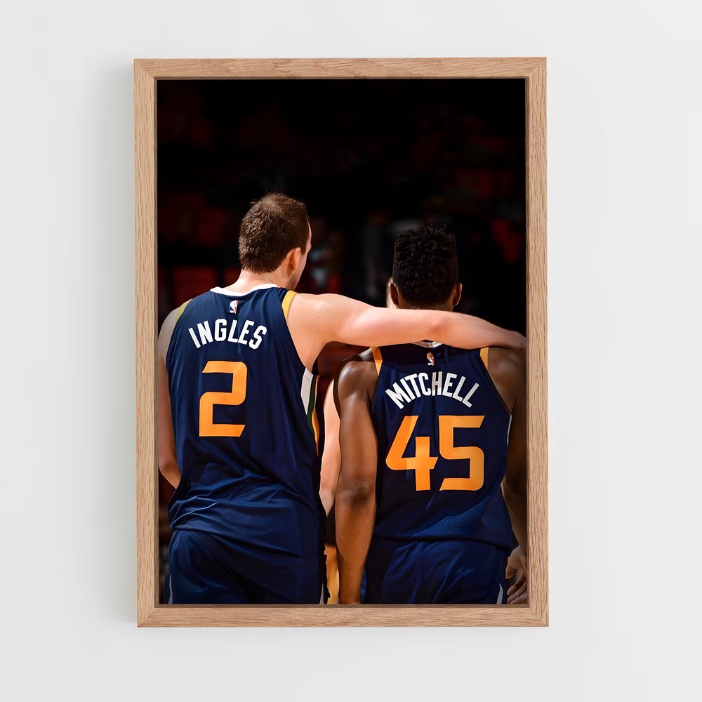 Poster Joe ingles – affiche Basketball (vue 4)